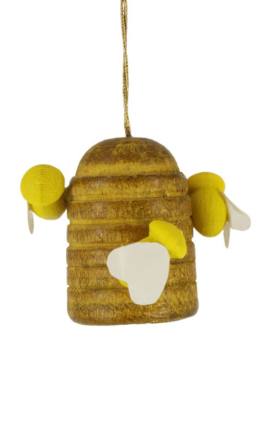 Beehive with bees to hang by SEIFFEN.COM