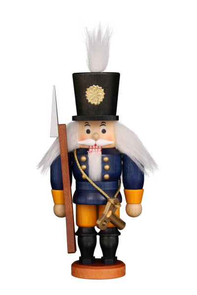Nutcracker toy soldier, 18,5 cm, colored by Christian Ulbricht