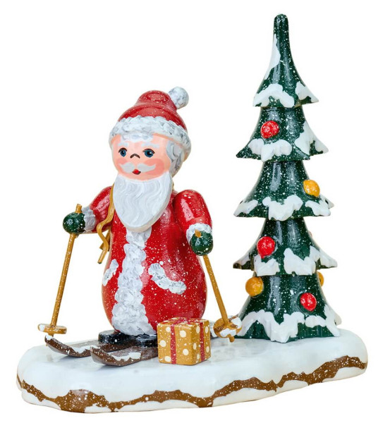 Miniature winter child - Santa's helper, 9 cm by Hubrig Volkskunst