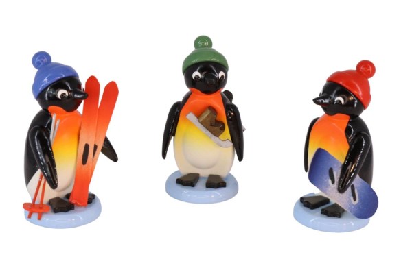 Pinguine - Wintersportler 3 - teilig von SEIFFEN.COM