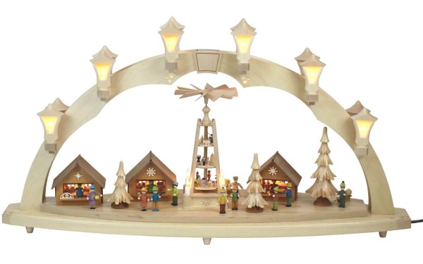 Candle arch Christmas market, 80 cm by Richard Glässer_pic1