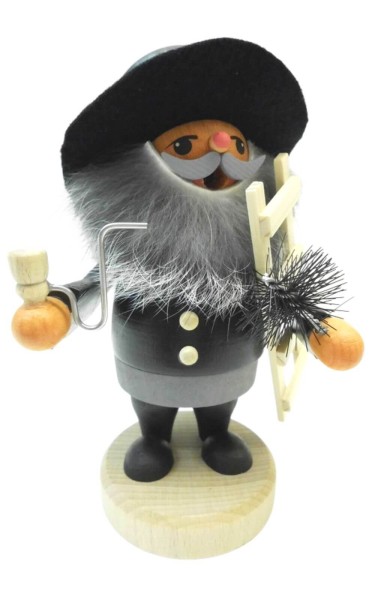 Smoking man chimney sweep, 15 cm by Karl Werner