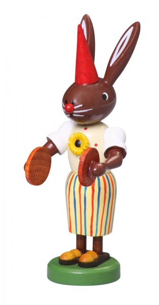 Easter bunny clown, 9 cm by Thomas Preißler