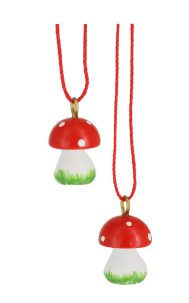 Mini mushroom for hanging, 6 pieces by Christian Ulbricht_1