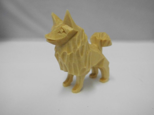 Hund (Spitz), geschnitzt, 5 cm von Nestler-Seiffen_Bild1