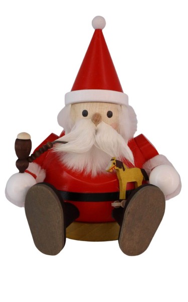 Kugelräuchermännchen Weihnachtsmann sitzend, 15 cm von Richard Glässer