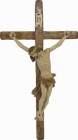 Vorschau: Kruzifix, geschnitzt, in verschiedenen Größen von Schnitzkunst aus dem Erzgebirge