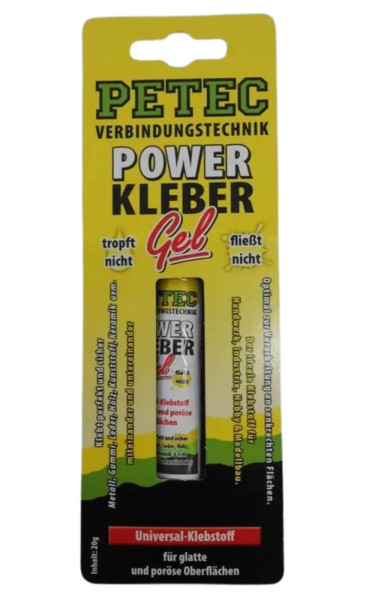 Power adhesive gel, 20g by PETEC Verbindungstechnik