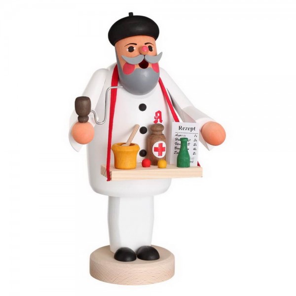 Smoking man Pharmacist, 21 cm by Karl Werner