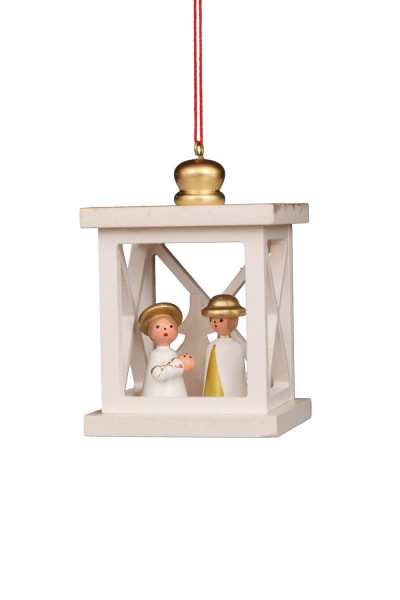 Christmas tree decoration Christmas lantern with holy family by Christian Ulbricht