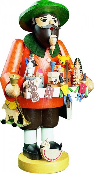 Räuchermännchen Spielzeughändler, 36 cm von Richard Glässer