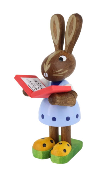 Osterhase - Mädchen mit Buch von Figurenland Uhlig GmbH_3