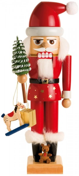 German Christmas Nutcracker Santa Claus, 29 cm/KWO