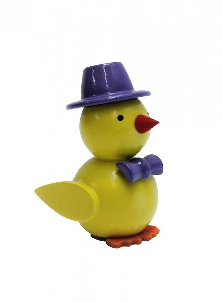 Küken mit Hut, violett von Nestler-Seiffen_Bild1