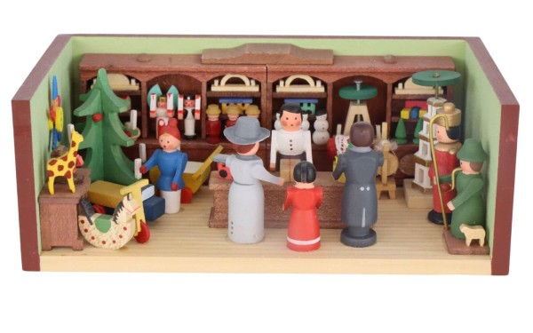 Miniaturstübchen Spielzeugladen von Gunter Flath