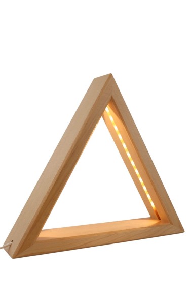 LED lighted triangle, unstaffed, 26 cm by CHG Leuchten_1