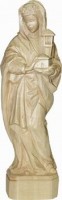 Vorschau: Heilige Barbara, natur, geschnitzt, in verschiedenen Größen von Schnitzkunst aus dem Erzgebirge_Bild2