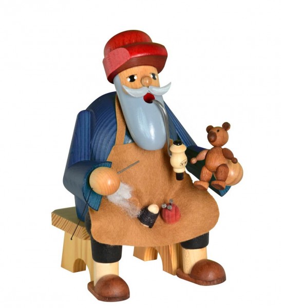 Räuchermännchen von KWO Kantenhocker Teddymacher, sitzend, 15 cm