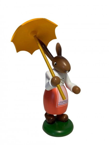 Easter Bunny with umbrella, 21 cm by SEIFFEN.COM_1