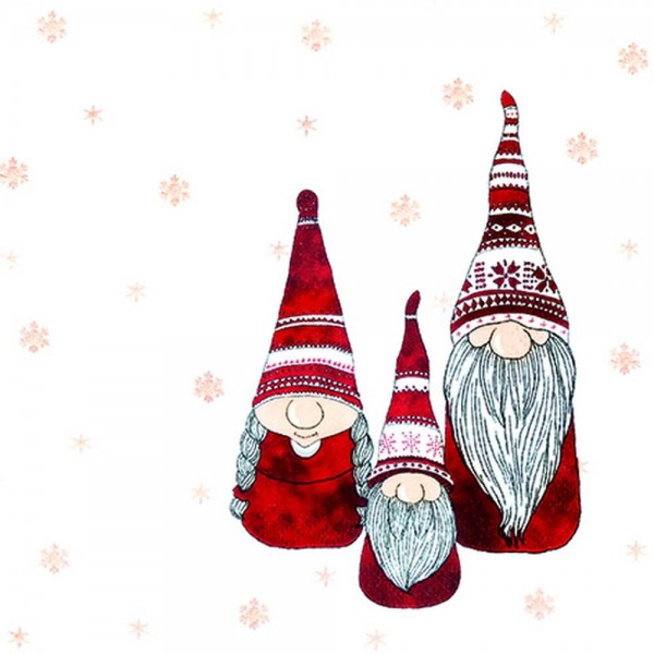 Weihnachtsservietten Tomte von Home Fashion®