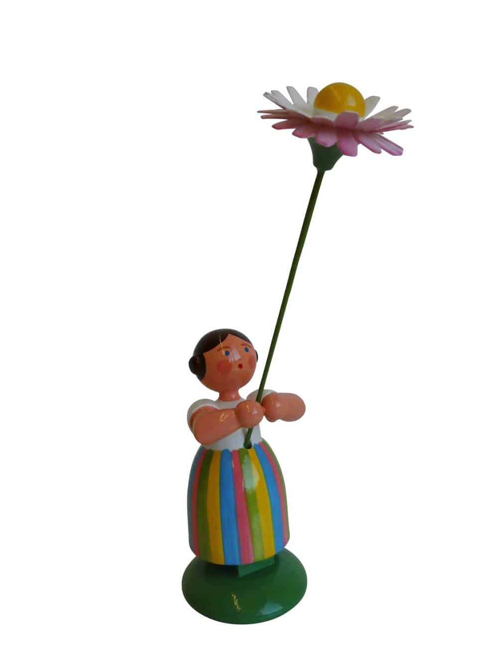 Blumenkind von WEHA-Kunst mit dem Motiv Mädchen mit Gänseblume_Bild1