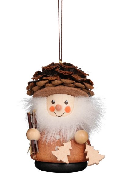 Christmas tree decoration wobbly cone man, natural by Christian Ulbricht