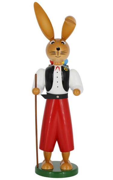 Easter bunny wanderer, 57 cm by Holzkunst Gahlenz_1