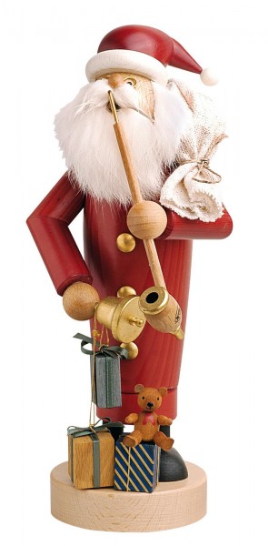 Räuchermännchen Weihnachtsmann, 25 cm von KWO Kunstgewerbe-Werkstätten Olbernhau/ Erzgebirge
