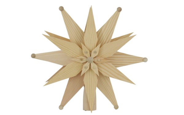Christmas tree topper star, electrically illuminated by Martina Rudolph_1