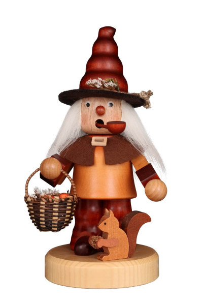 Smoking Figure Herb Woman Natural 8.7 inch 22 cm by Christian Ulbricht Made in Germany