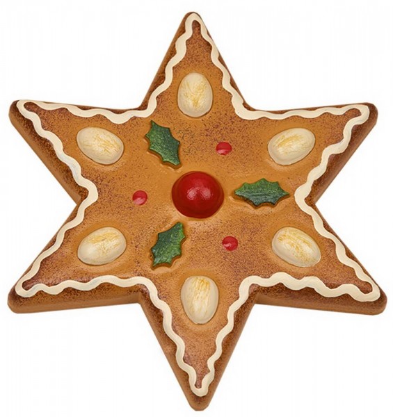 Magnet pin almond star by Hubrig Volkskunst
