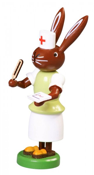 Easter bunny nurse, 9 cm by Thomas Preißler