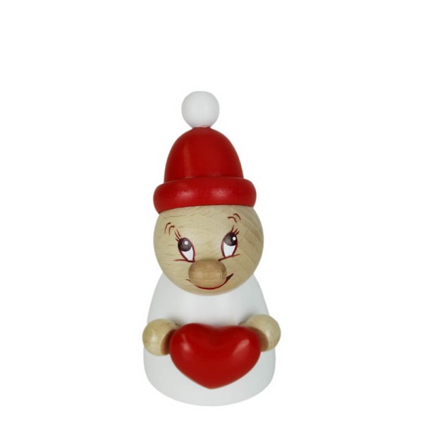Valentine with red wooden cap Clumsy by Steinbach