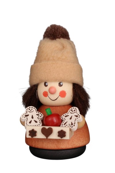 Wiggle man gingerbread seller, 9 cm, nature by Christian Ulbricht