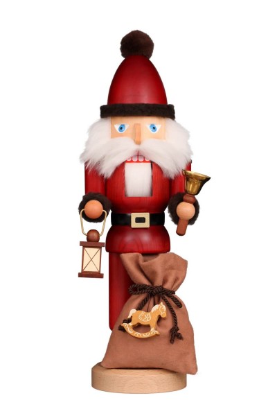 Nussknacker Weihnachtsmann mit Glocke, 42 cm von Christian Ulbricht