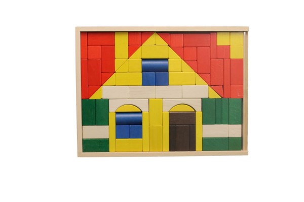 Bereits für kleine Kinderhände geeignet, ist dieser Baukasten Haus. Ihre Kinder können die Bausteine aus diesem Set als Legespiel oder zum Erbauen von …