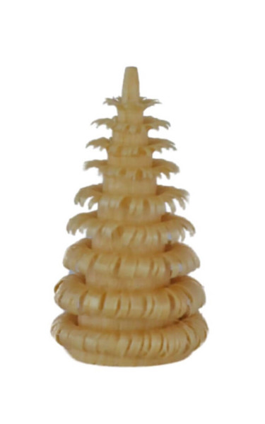 Ringelbäumchen - Spanbaum natur, 3 cm von SEIFFEN.COM