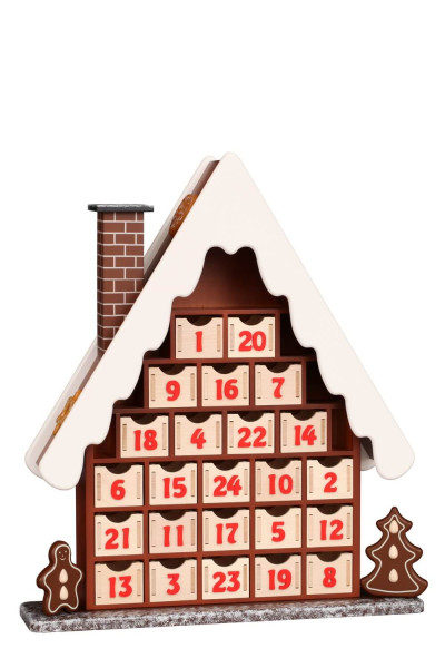 Smoking house advent calendar, 46 cm by Christian Ulbricht