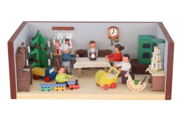 Miniature Christmas parlor by Gunter Flath_1