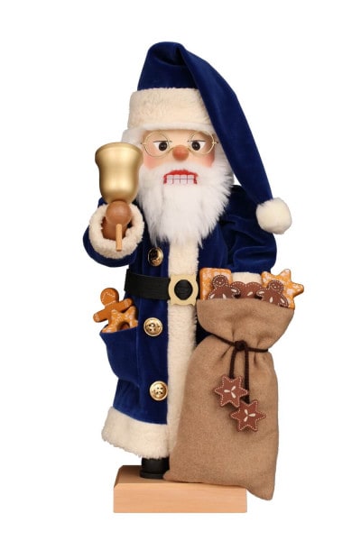 Premium Nussknacker Weihnachtsmann mit Lebkuchen, 48 cm von Christian Ulbricht