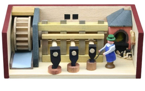 Miniature room hammer factory by Gunter Flath
