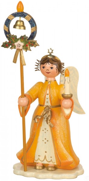 German Christmas Angel guardian angel, 6,5 cm, Hubrig Volkskunst GmbH Zschorlau/ Erzgebirge
