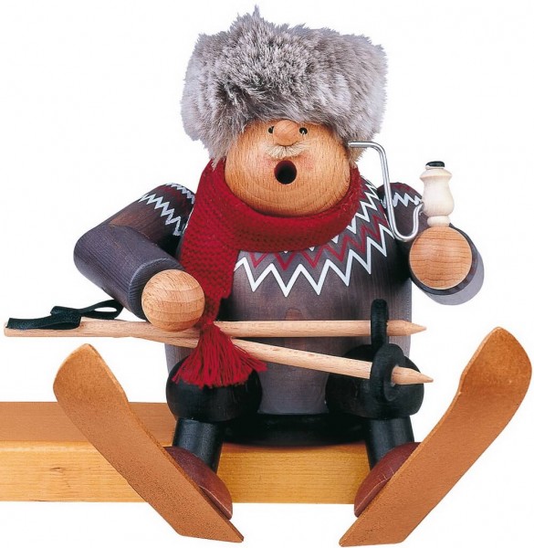 Räuchermännchen Kantenhocker Schanzenhocker, 17 cm von KWO