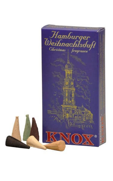 Incense cones – Hamburg 24 pieces by KNOX