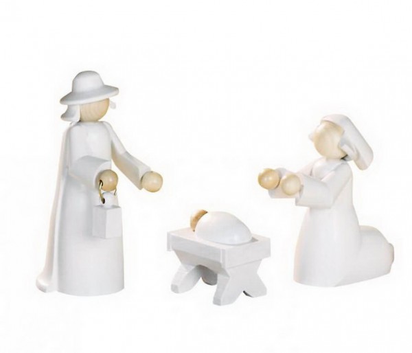 Miniature Holy Family, 3 parts, 11 cm by KWO