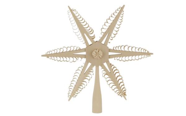 Christbaumspitze Stern, Durchmesser 24 cm von Martina Rudolph