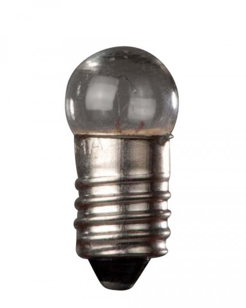 Ball lamps, 5 pieces 12 Volt, 3 Watt, E10