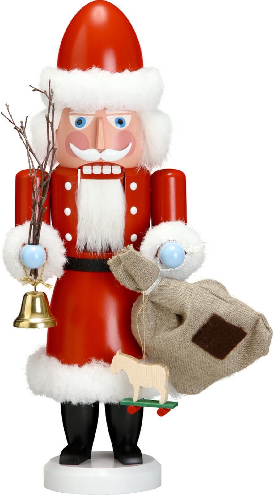 Nussknacker Weihnachtsmann, 38 cm von Seiffener Volkskunst eG