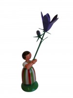 Vorschau: Blumenkind von WEHA-Kunst Mädchen mit Wiesenglockenblume_Bild2