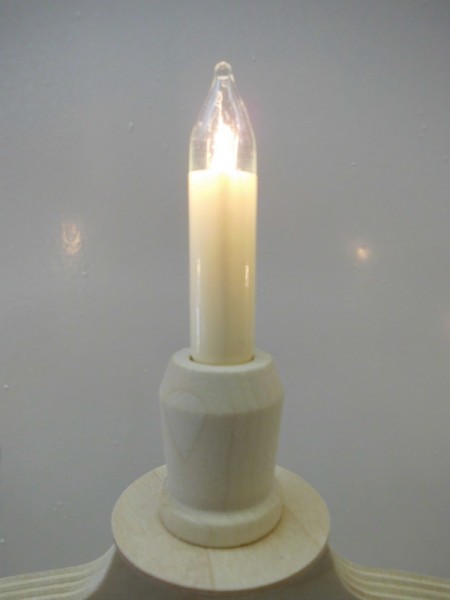Small-caliber candles, 3 pieces, 46 V, 3 W